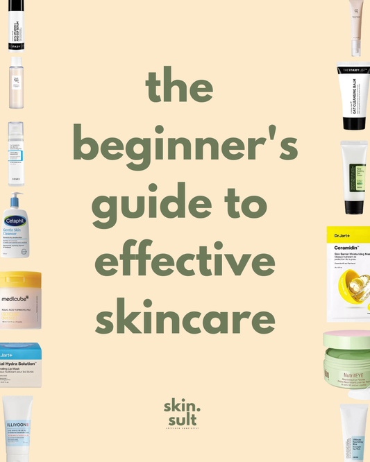 building a beginners skincare routine